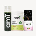 Paquete: Clear Protein + Glow Greens Mango + NowMe App