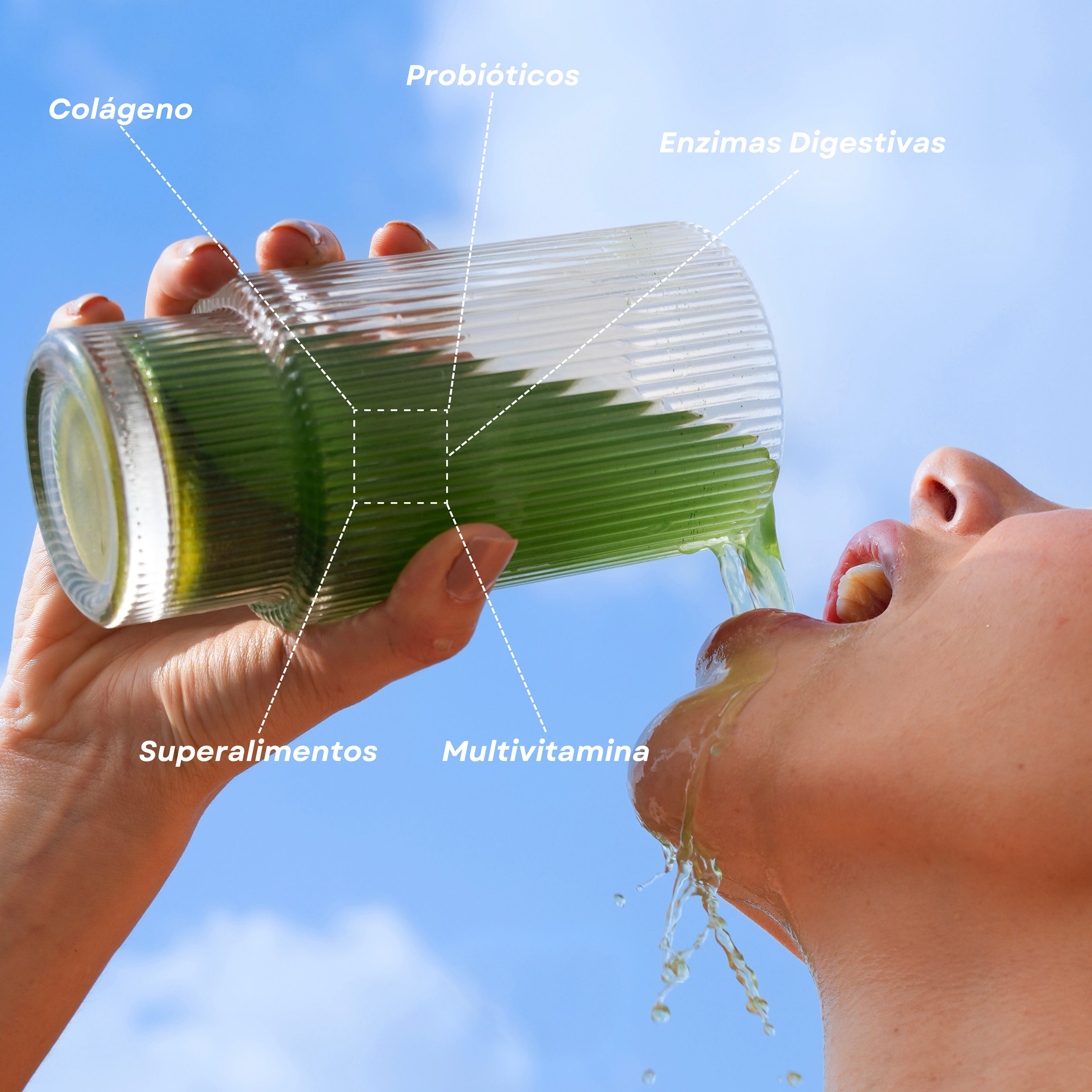 Ami Glow Greens Frutos Rojos