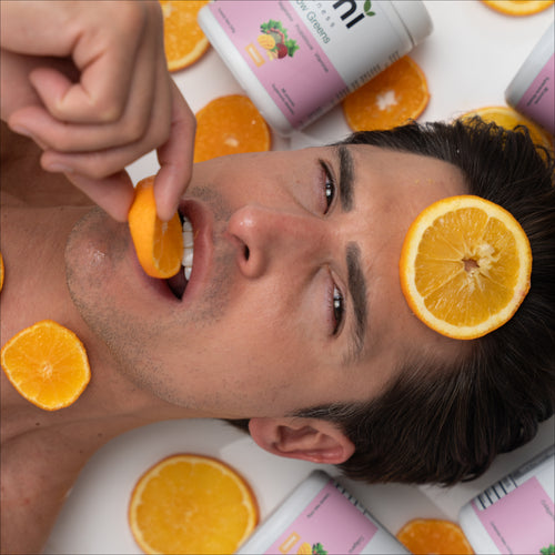 Ami Glow Greens Mandarina Naranja