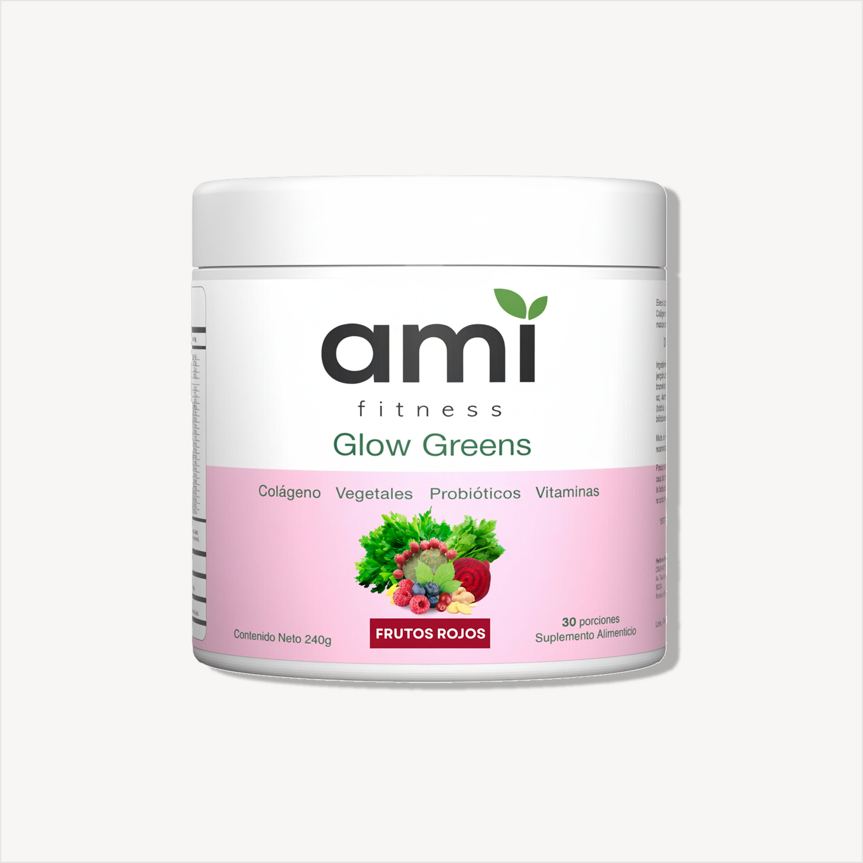 Ami Glow Greens Frutos Rojos