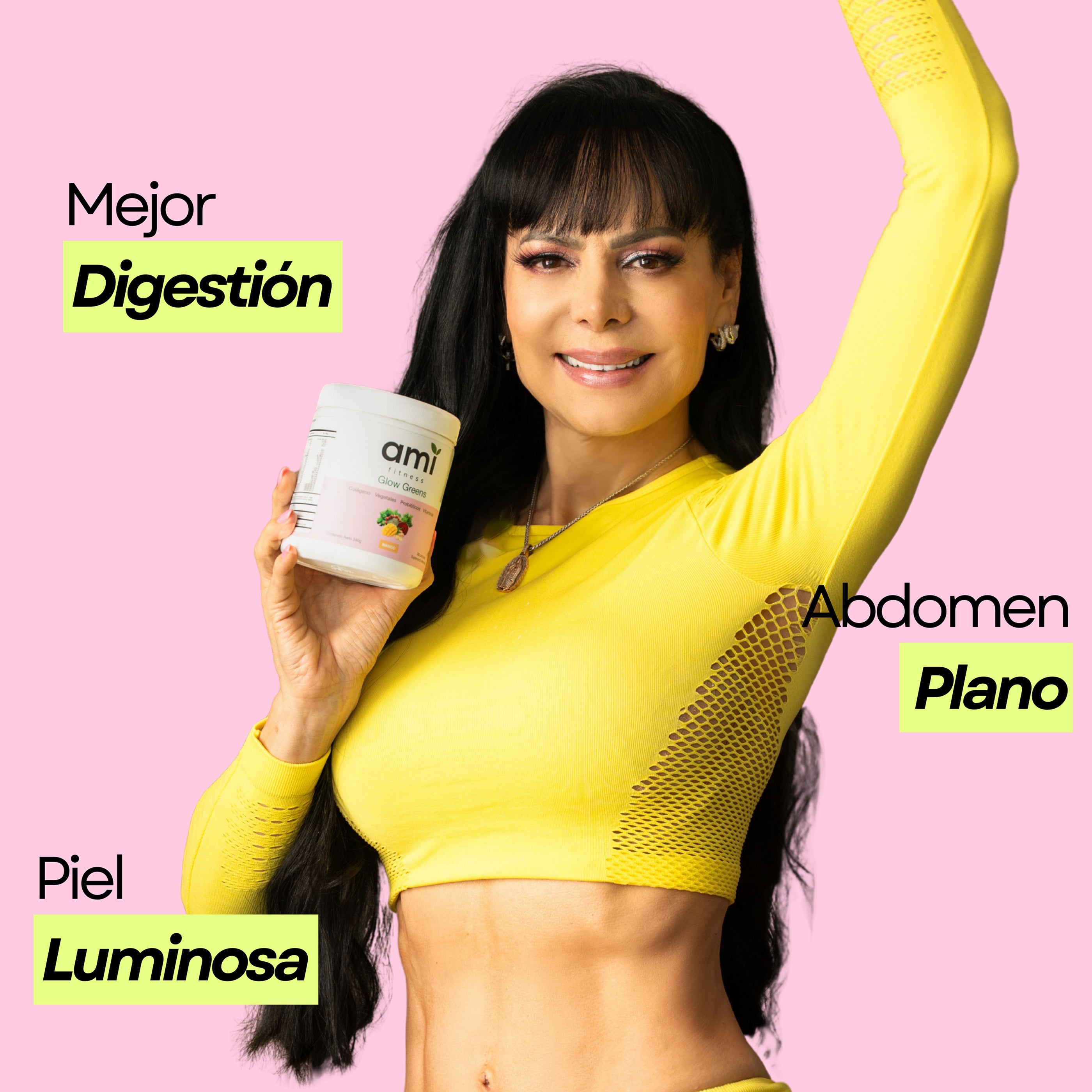 Ami Glow Greens Frutos Rojos